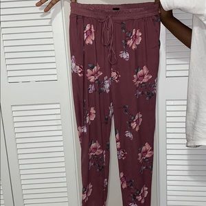 Floral Joggers